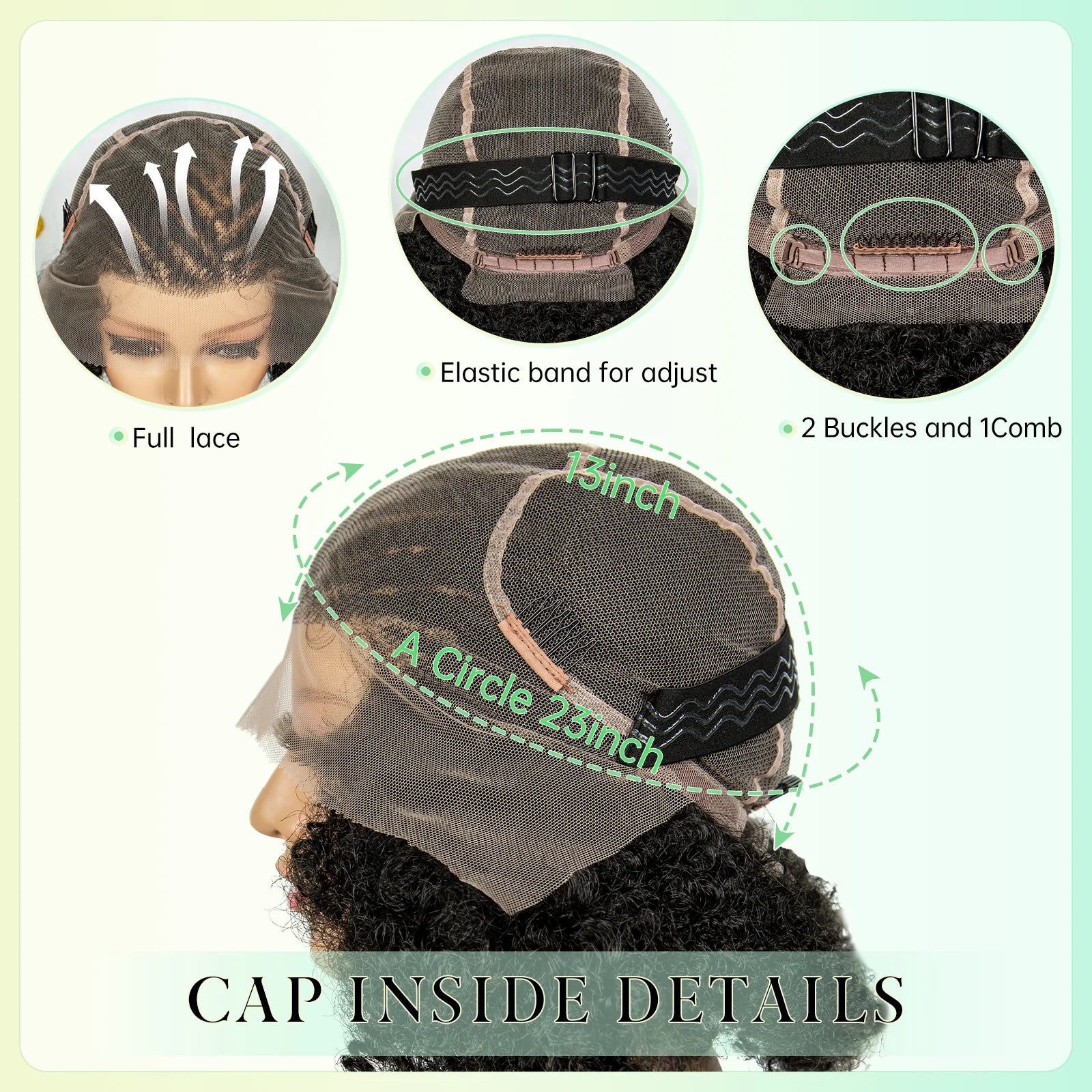 Afro Kinky Curly Braided Wigs With Baby Hair Synthetic Full Lace Braided Wigs With Cornrow Braids Curly Braided Wigs for Women