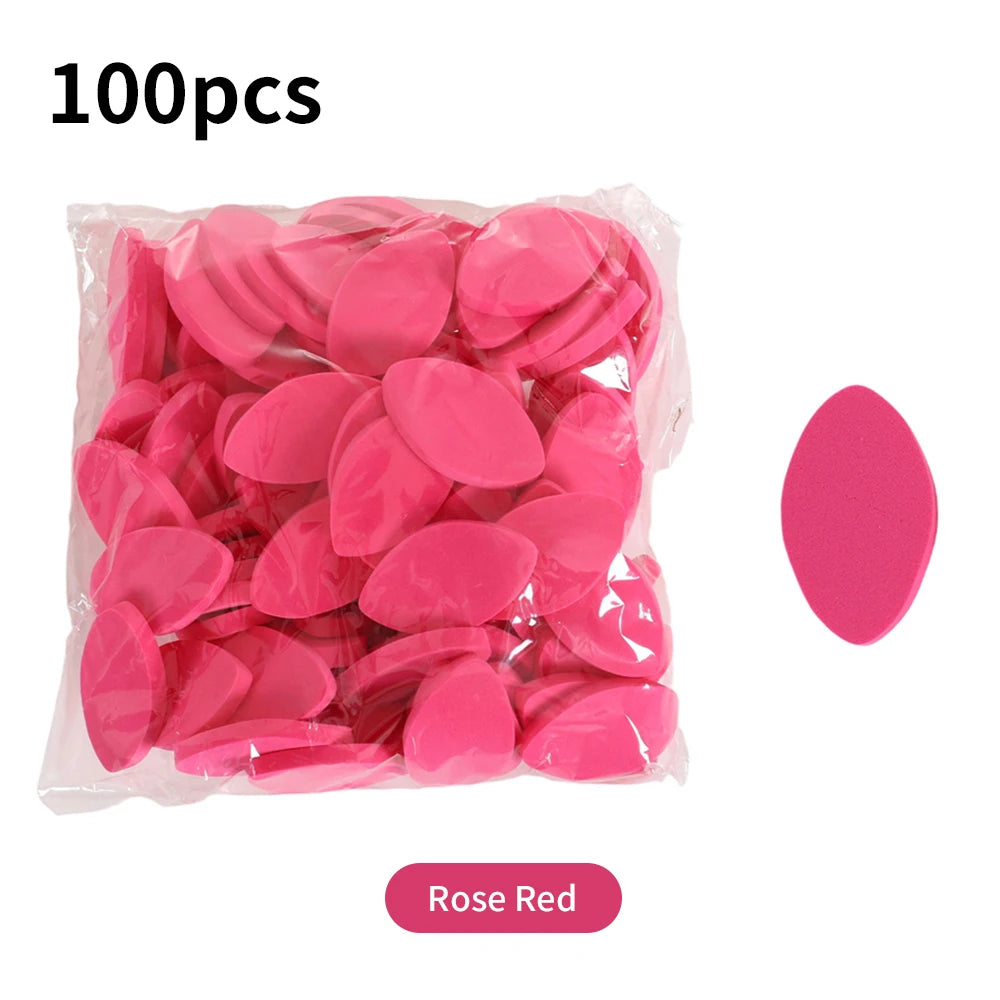 100pcs Soft Sponge False Eyelash Pads Eyelash Extensions Supplies Lash Lifting Pads Reusable Practicing Eyelash Extension Sponge
