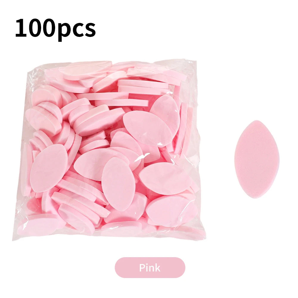 100pcs Soft Sponge False Eyelash Pads Eyelash Extensions Supplies Lash Lifting Pads Reusable Practicing Eyelash Extension Sponge