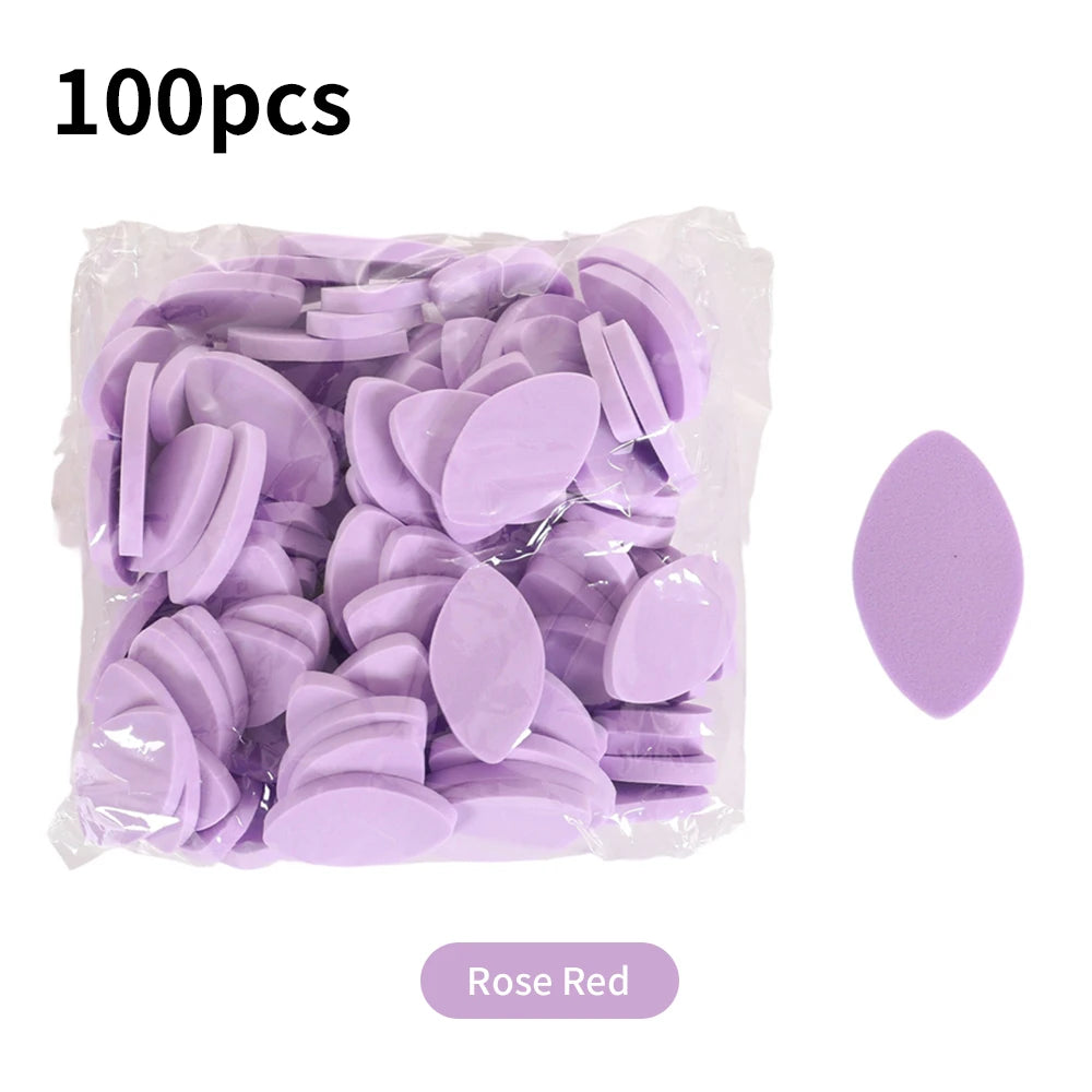 100pcs Soft Sponge False Eyelash Pads Eyelash Extensions Supplies Lash Lifting Pads Reusable Practicing Eyelash Extension Sponge