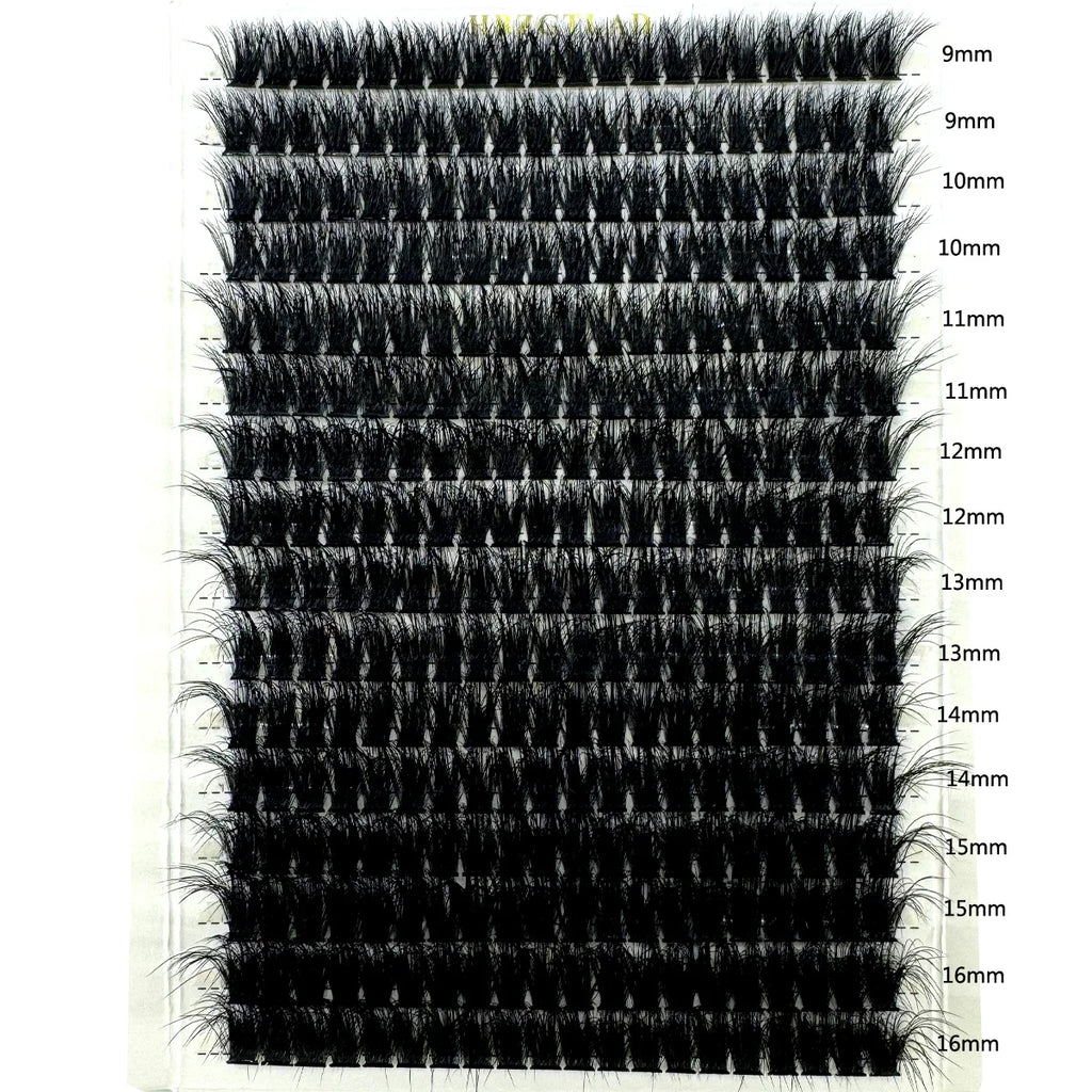Individual Lashes Extension Natural Faux Mink Eyelashes 8D Fluffy Russia Individual Eyelash Cluster 30D-80D Makeup Lashes Cilia